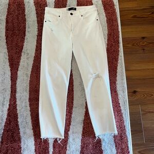 Cream Rachael Jean Distressed